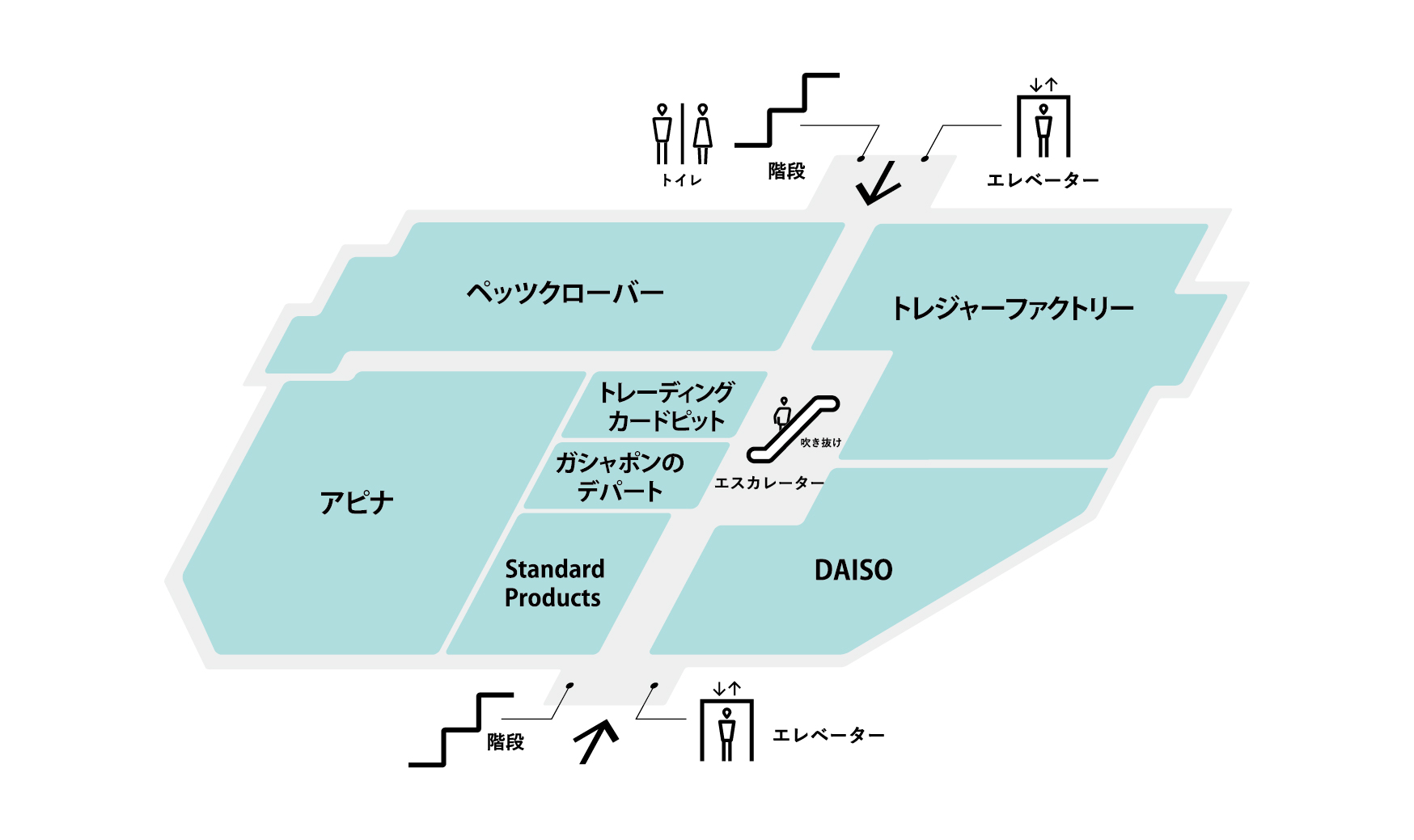 2階フロアマップ